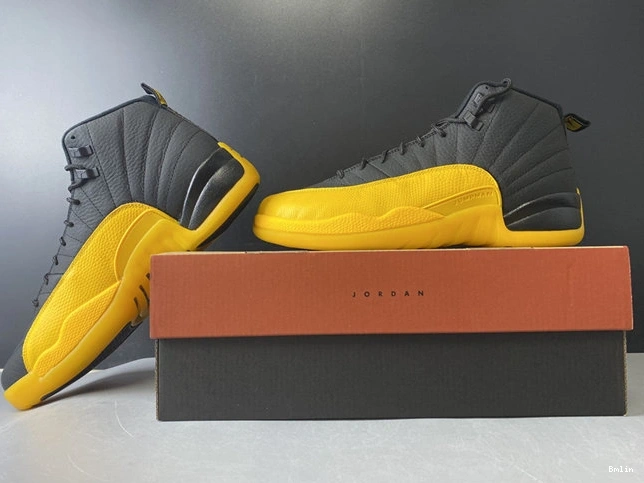 Bmlin 12 University Gold 4153 Tailored Retro Black Jordan 130690- 1015
